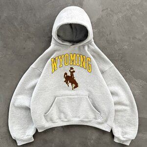 AKIMBO WYOMING® HOODIE & SWEATPANTS SET - HEATHER GREY